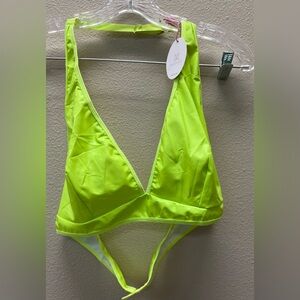 AvidLove - New with Tags - XL - Neon Yellow Bikini Top